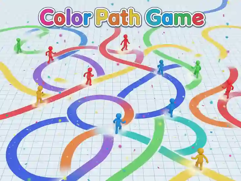 खेल Color Path Game ऑनलाइन