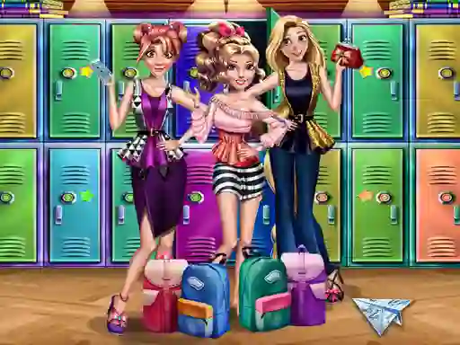 खेल Princess Back To School ऑनलाइन