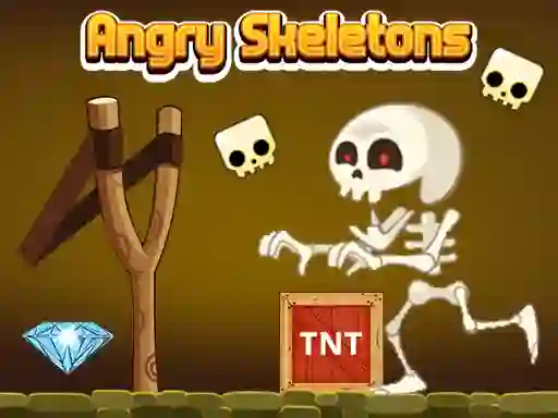 खेल Angry Skeletons ऑनलाइन