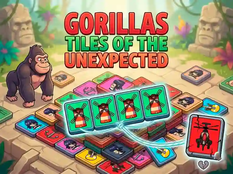 खेल Gorillas Tiles Of The Unexpected ऑनलाइन