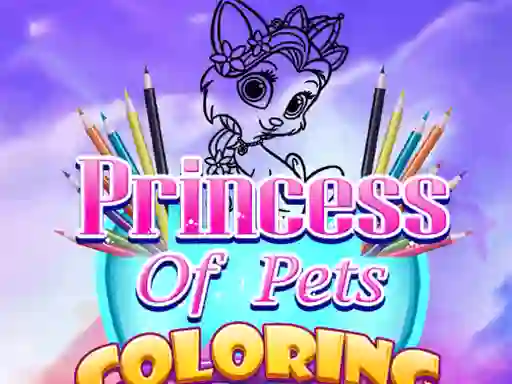 खेल Princess Of Pets Coloring ऑनलाइन