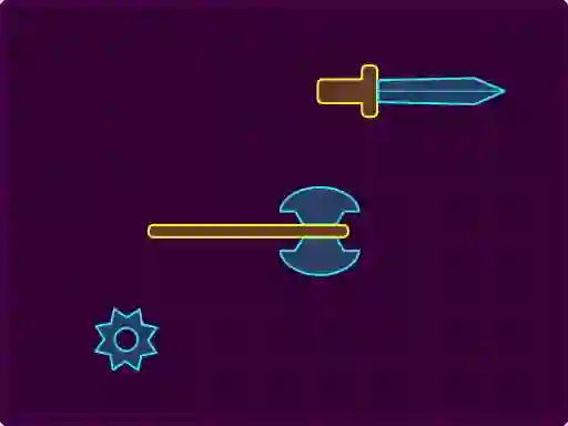 खेल Physics Knife ऑनलाइन