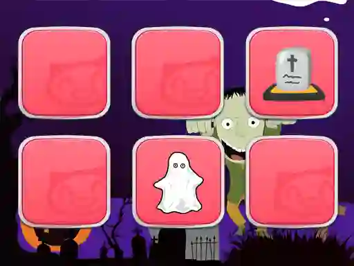 खेल Memory Halloween ऑनलाइन