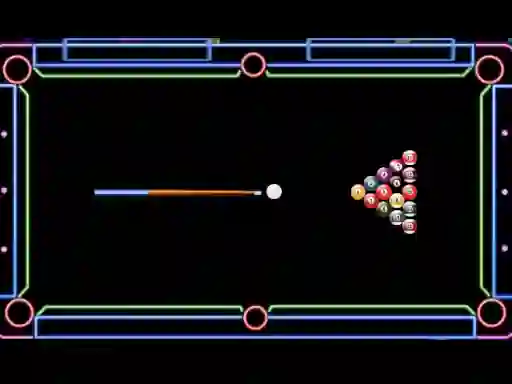 खेल Billiard Neon ऑनलाइन
