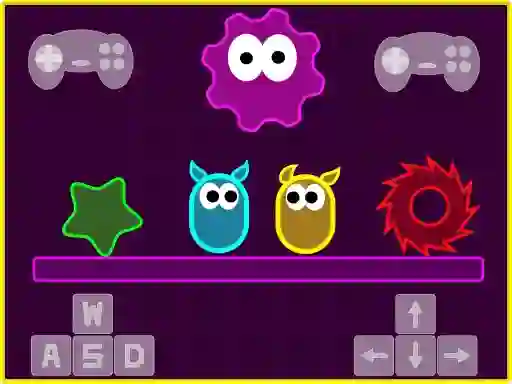खेल Neon Slimes ऑनलाइन