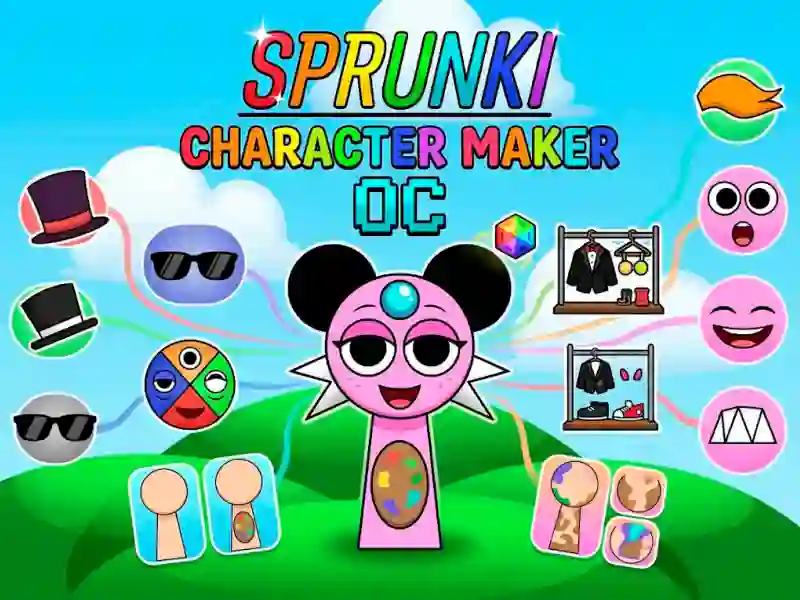 खेल Sprunki Character Maker OC ऑनलाइन