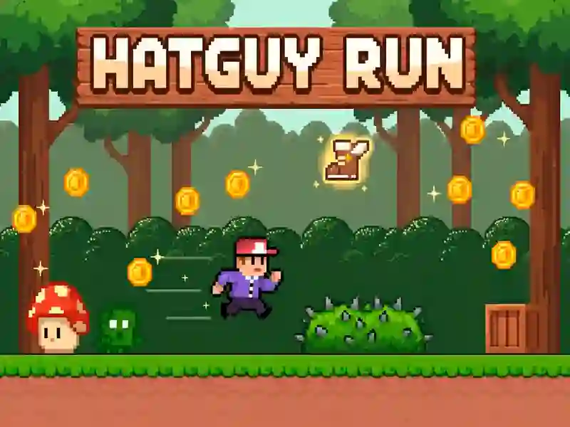 खेल Hatguy Run ऑनलाइन