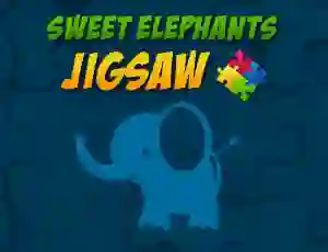 खेल Sweet Elephants Jigsaw ऑनलाइन