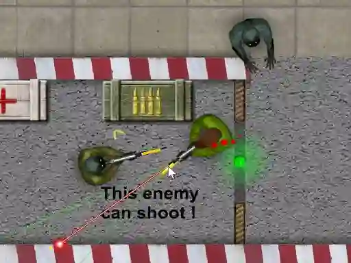 खेल Zombie Shooting 2D ऑनलाइन