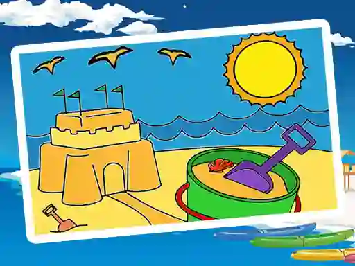 खेल Summer Coloring Pages ऑनलाइन