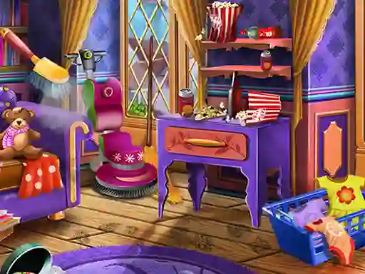 खेल Dirty Palace Cleaning ऑनलाइन