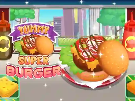 खेल Yummy Super Burger ऑनलाइन