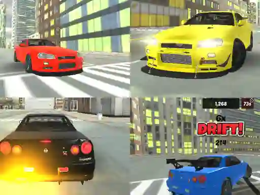 खेल Skyline Drift 3d ऑनलाइन