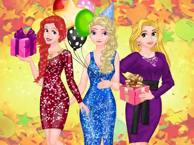खेल Frosty Princess Party Surprise ऑनलाइन