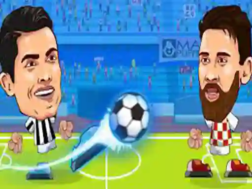 खेल Puppet Soccer - Big Head Football ऑनलाइन