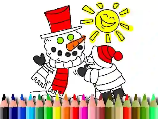 खेल Back To School: Winter Time Coloring ऑनलाइन
