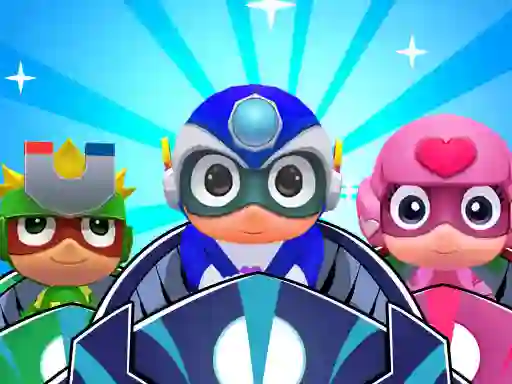 खेल Masks Heroes Racing Kid ऑनलाइन