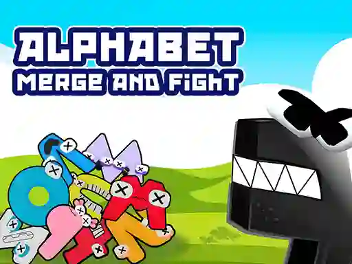 खेल Alphabet Merge And Fight ऑनलाइन
