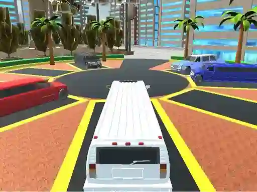 खेल Luxury Limo Taxi Driver City ऑनलाइन