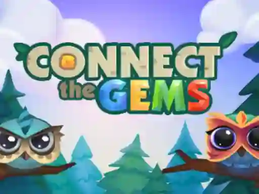 खेल Connect The Gems ऑनलाइन
