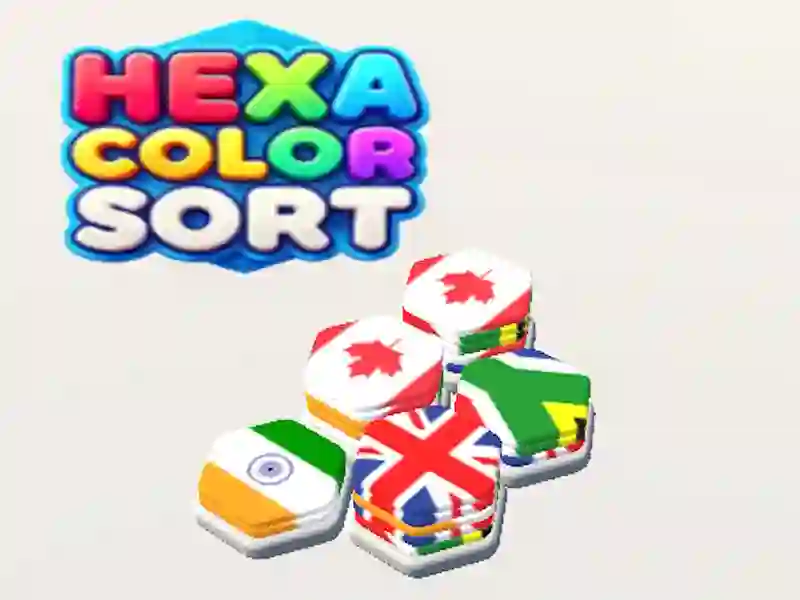 खेल Hexa Color Sort ऑनलाइन