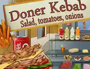 खेल Doner Kebab Salad, Tomatoes, Onions ऑनलाइन