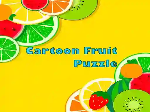 खेल Cartoon Fruit Puzzle ऑनलाइन