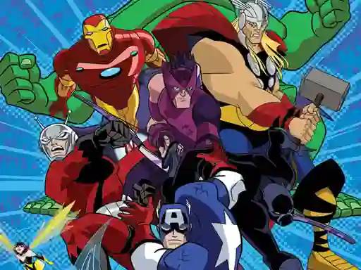 खेल Avengers Coloring ऑनलाइन