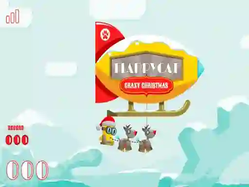 खेल FlappyCat Crazy Christmas ऑनलाइन