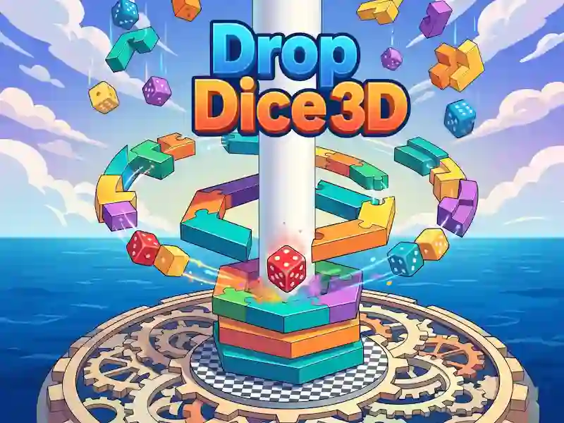 खेल Drop Dice 3D ऑनलाइन