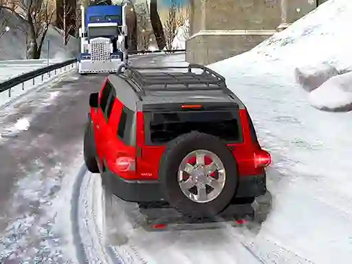 खेल Heavy Jeep Winter Driving ऑनलाइन