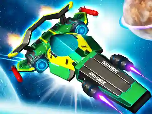 खेल Cyber Racer Battles ऑनलाइन