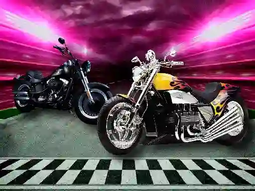 खेल Motorbike Puzzle Challenge ऑनलाइन