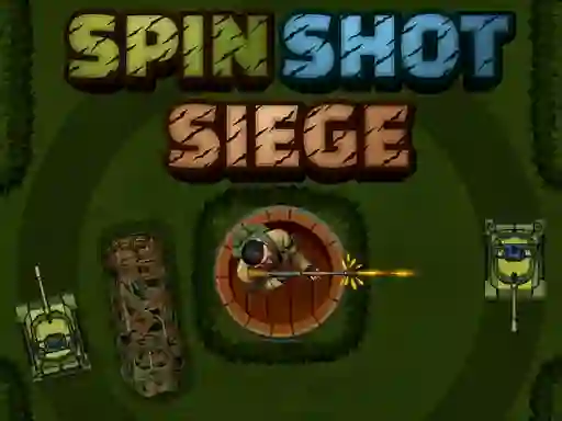 खेल Spin Shot Siege ऑनलाइन