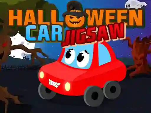 खेल Halloween Car Jigsaw ऑनलाइन