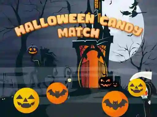 खेल Halloween Candy Match ऑनलाइन