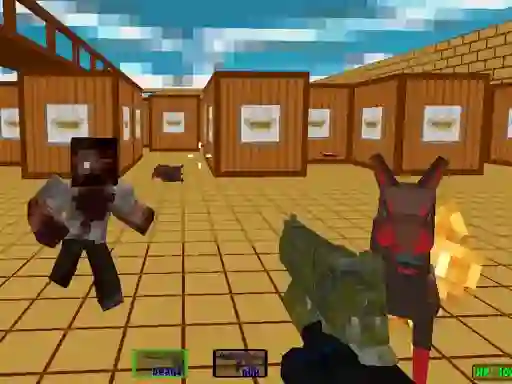 खेल Pixel Swat Zombie Survival ऑनलाइन