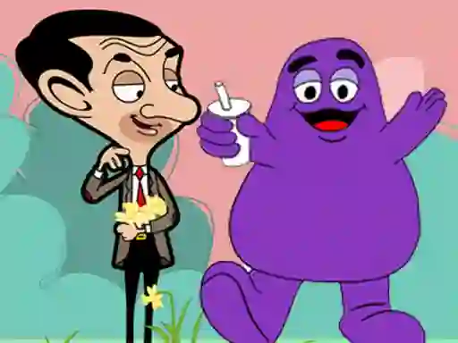 खेल When Mr Bean meet Grimace ऑनलाइन