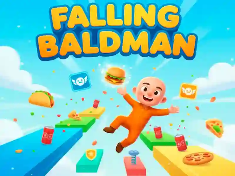खेल Falling Baldman ऑनलाइन