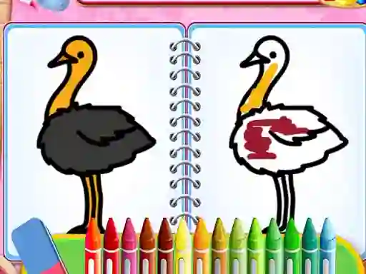 खेल Coloring Birds Game ऑनलाइन