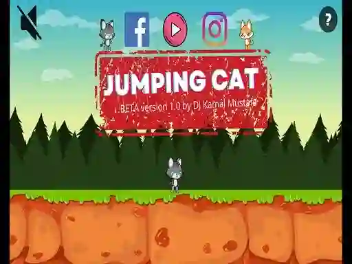 खेल Jumping Cat ऑनलाइन