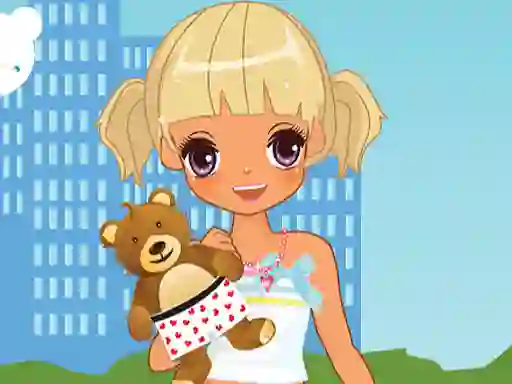 खेल Little Girl Dress Up ऑनलाइन
