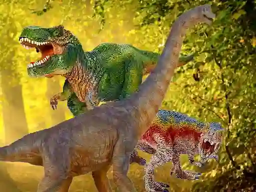 खेल World Of Dinosaurs Jigsaw ऑनलाइन