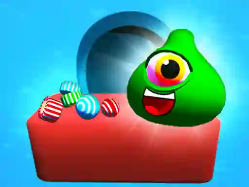 खेल Candy Monsters Puzzle ऑनलाइन