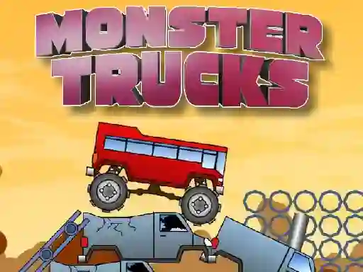खेल Monster Trucks Challenge ऑनलाइन