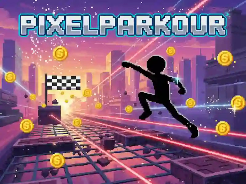 खेल Pixel Parkour ऑनलाइन
