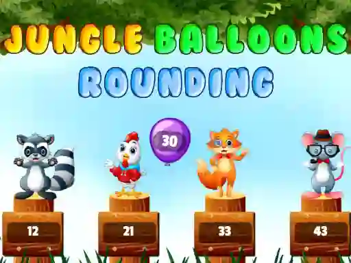 खेल Jungle balloons rounding ऑनलाइन