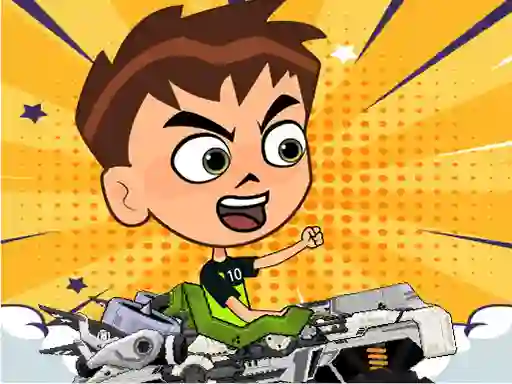 खेल Ben 10 Crazy Truck ऑनलाइन