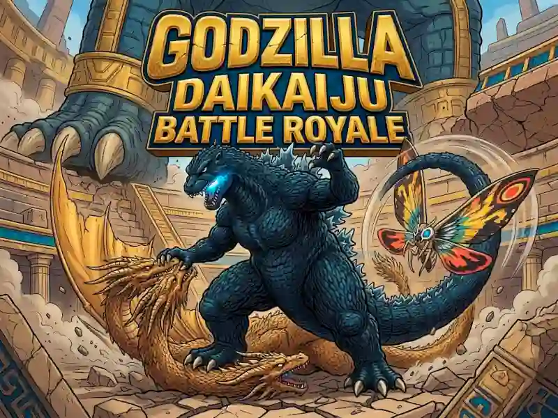 खेल Godzilla Daikaiju Battle Royale ऑनलाइन
