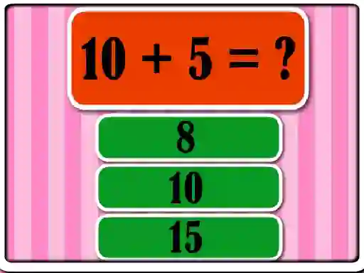 खेल Math Test Challenge ऑनलाइन